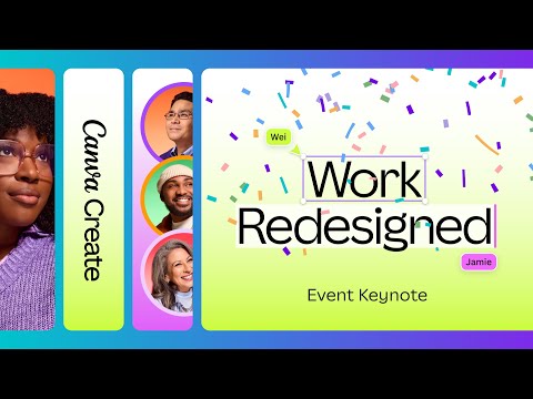 Canva Create: Work Redesigned