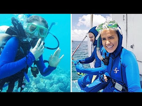 Scuba Diving In The Great Barrier Reef | Cairns Holiday 2016 ♡ Chleo Parry