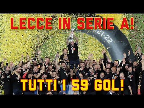 Il Lecce torna in Serie A: tutti i 59 gol della scalata verso la promozione