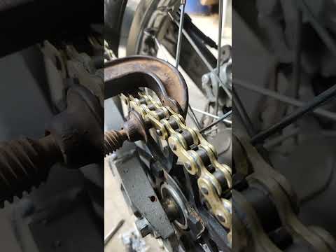 dirtbike Chain press without special tools