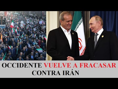 Los iraníes salen a defender a su Gobierno frente al golpismo occidental