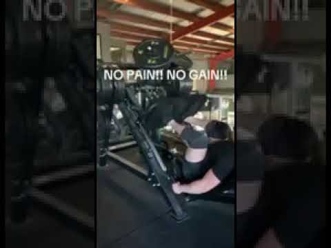 Insane Leg Press - You Have To See It To Believe It - Max Weight Leg Press Ryland Crespo-Vermunt