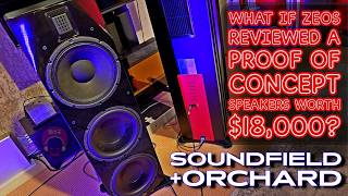 SoundField + Orchard Audio || Giant PROTOTYPE 5 Way Open Baffle Towers 💎x ??