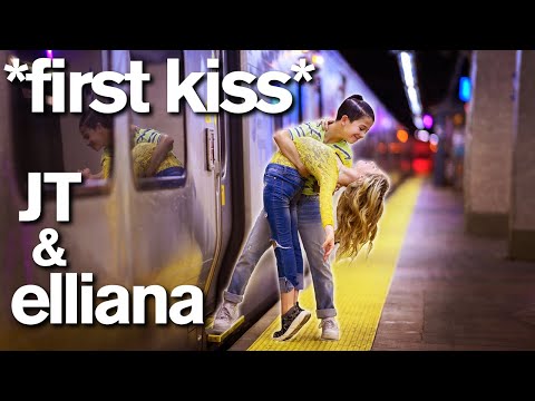Dance Moms Elliana Walmsley FIRST KISS with JT Church! *Adorable*
