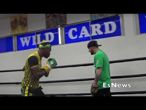 Nathaniel Gallimore Showing Killer Power Ahead Julian Williams Clash EsNews Boxing