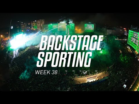 BACKSTAGE SPORTING WEEK 38 | BICAMPEÕES NACIONAIS 🏆🏆