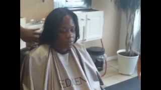 preview picture of video 'How to Install Natural Hair extensions Nyema Boyd of Simply Elegant Hair Salons'