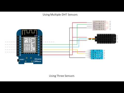 Tech Note 012a - (Improved Audio) ESP8266 Reading Multiple DHT Sensors