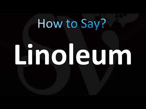 How to Pronounce Linoleum (CORRECTLY!)