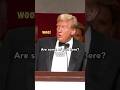 White Dudes For Harris get Roasted by Donald Trump at Al Smith Dinner 2024