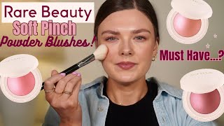 Rare Beauty Soft Pinch Luminous Powder Blushes! Worth it...or no?