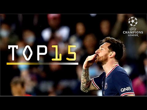 TOP 15 GOALS ON UEFA CHAMPIONS LEAGUE 2021/2022 GROUP STAGE