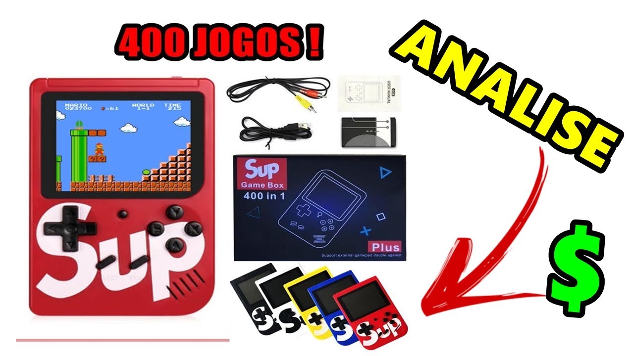 Mini Game Knup Com 400 Jogos Vermelho