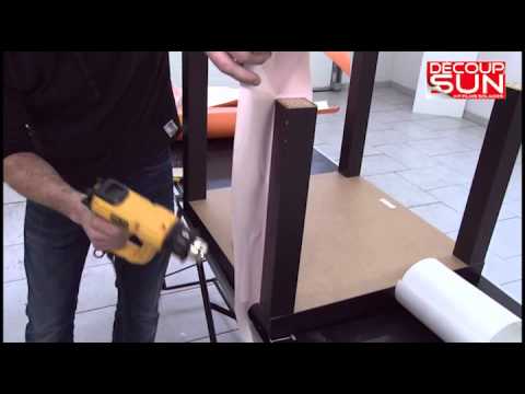 comment poser adhesif sur meuble