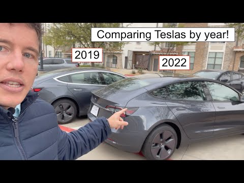 2019 VS 2022 Tesla Model 3 Real World Review!