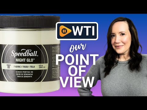 Speedball Fabric Screen Printing Ink - WTI product video review