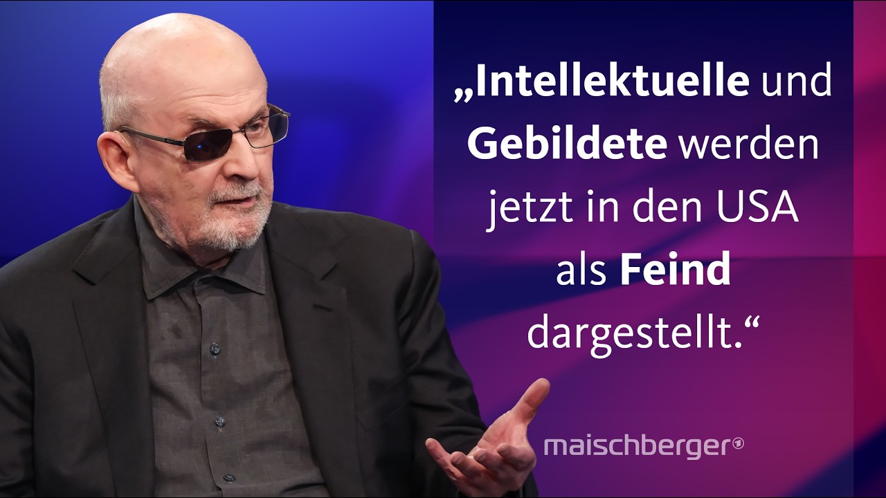 Salman Rushdie: Wie sehr gefährdet Trump die US-Demokratie und -Kultur? | maischberger