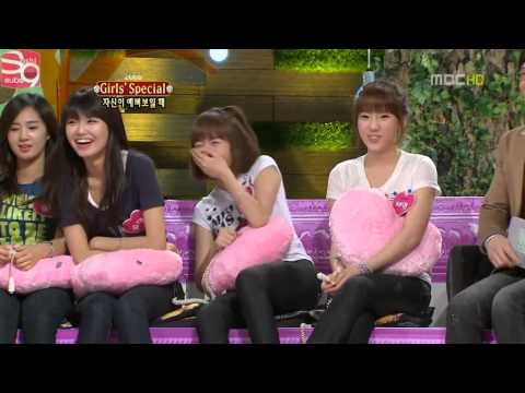 TAENGSIC - Taeyeon's reaction when Jessica was asked when does she look the prettiest