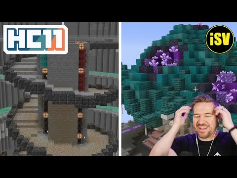 Building the Silo Delivery System! | Hermitcraft 11 Stream & iSV Spawn Town Tour