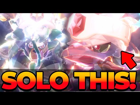 SOLO CORVIKNIGHT in the 7-Star Rillaboom Tera Raid Event in Pokémon Scarlet/Violet!