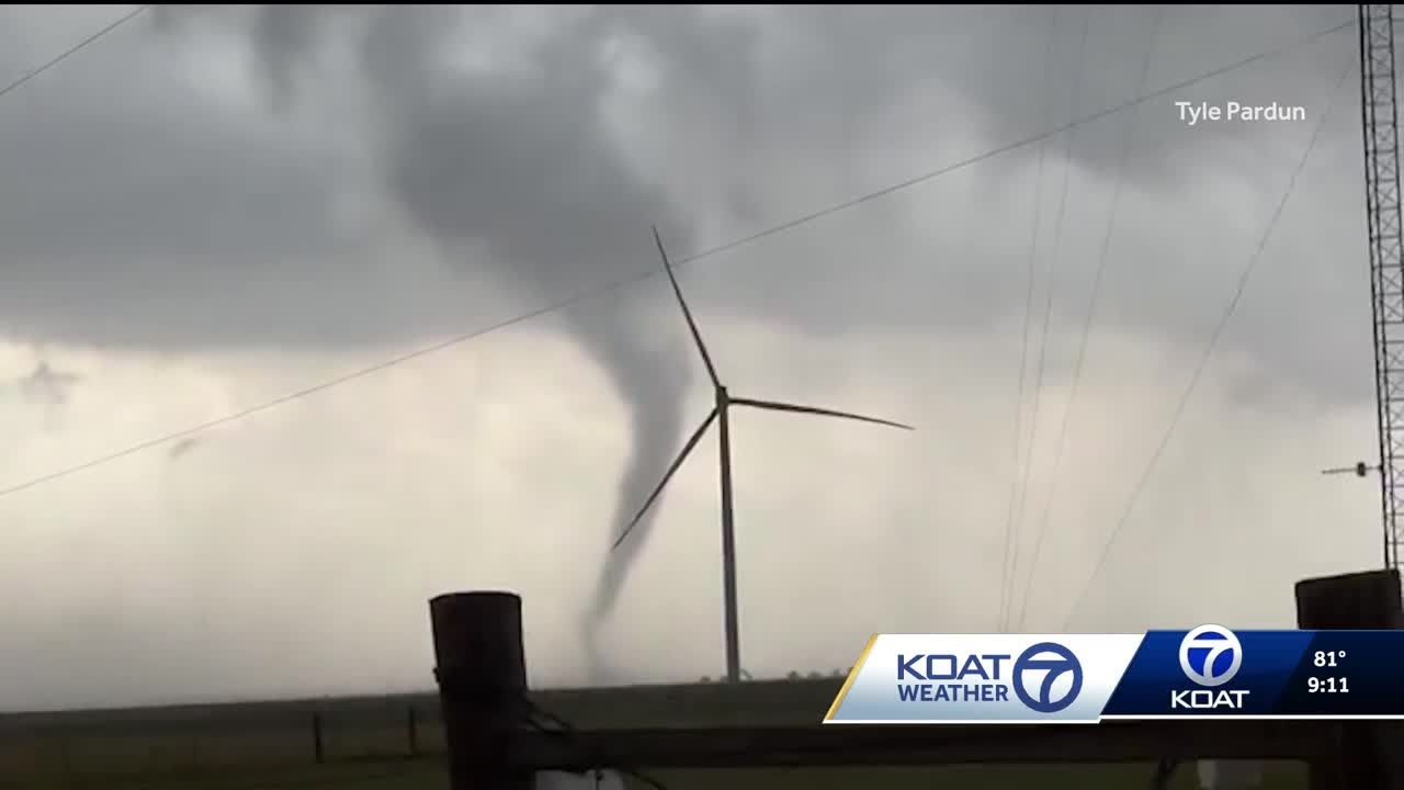 Tornado touches down in Roosevelt County, New Mexico