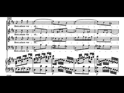 Jauchzet, frohlocket! (Weihnachtsoratorium - J.S. Bach) Score Animation