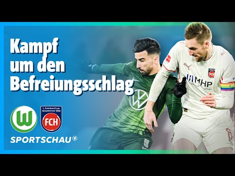 VfL Wolfsburg – 1. FC Heidenheim Highlights Bundesliga, 18. Spieltag | Sportschau Fußball