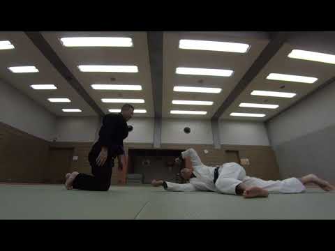 タックル風にパスを防ぐ2＠ねわワ武蔵野 Single Leg from Guard2