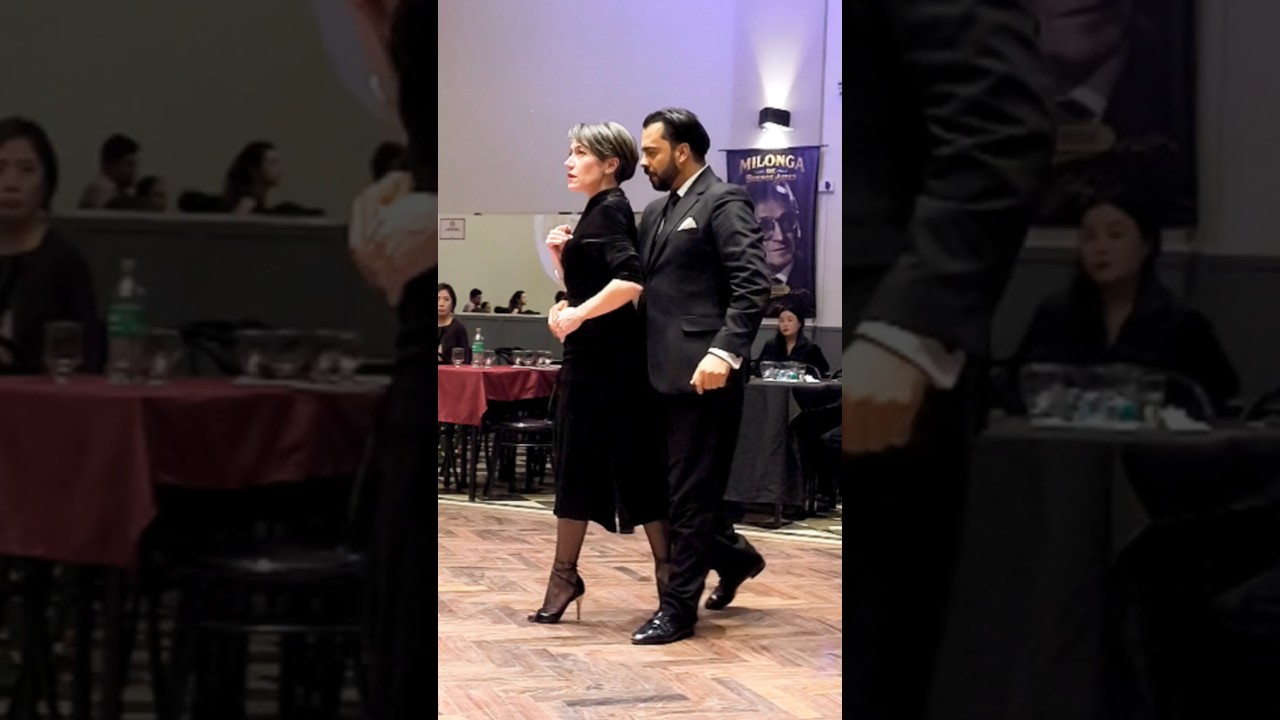 Paola Tacchetti y Leandro Gómez. Remembranza (Pugliese) Milonga Gente Amiga 28jun26