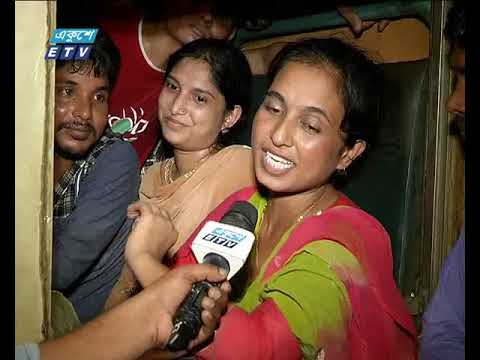 শেষ সময়ের ঈদ যাত্রায় রাজধানীর বাস ও লঞ্চ টার্মিনাল এবং রেলস্টেশনে যাত্রীদের উপচে পড়া ভিড়