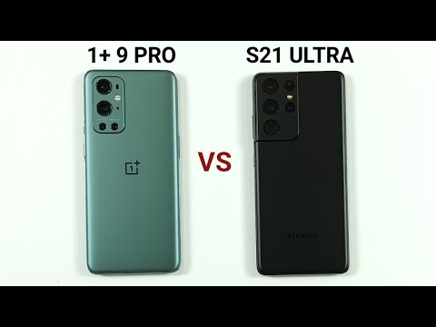 Oneplus 9 Pro vs Samsung S21 Ultra Speed Test & Camera Comparison