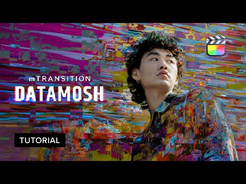 mTransition Datamosh — Energizing your edits with digital datamoshing effects — MotionVFX Tutorial