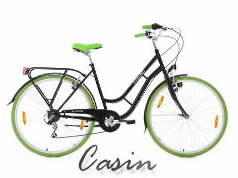 Vélo de ville 28'' Casino noir-vert TC 51 cm KS Cycling 122C