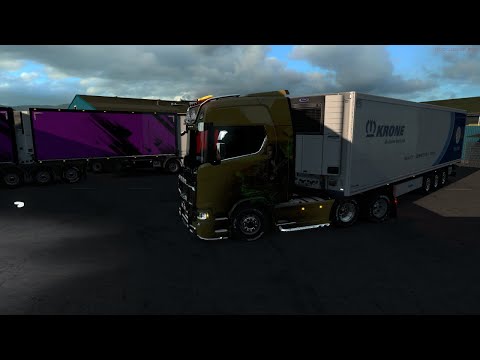 In cursa Honningsvåg - Dublin ( ProMods  )- Ro Fast Trans - ETS2
