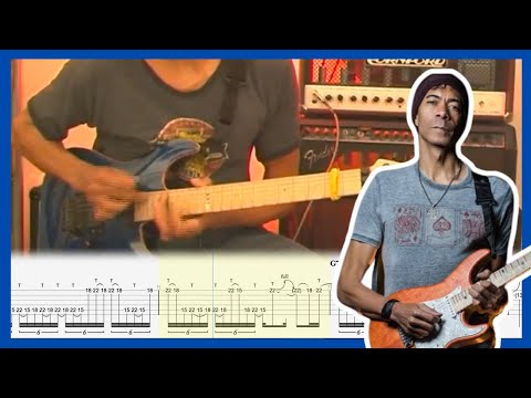 Greg Howe Is A BAD MAN! Birds Eye View CRAZY Fusion Shred Guitar TAB