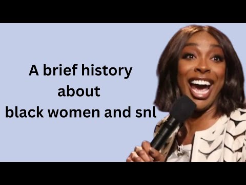 a brief history about black woman and snl