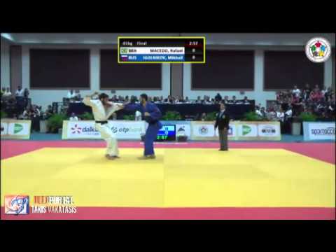 World Judo Championships Juniors, Miami 2014 Final -81kg MACEDO Rafael (BRA) - IGOLNIKOV (RUS)