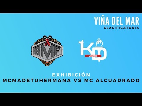 MCMadetuhermana VS MC Alcuadrado - BMF X KD - Exhibición 2º Clasificatoria