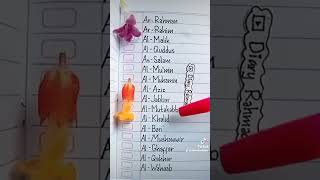 Download lagu ASMAUL HUSNA #asmaulhusna #tulisanindah #tulisantangan #tulisanhariini #tulisanislami #tulisan mp3 Download lagu ASMAUL HUSNA #asmaulhusna #tulisanindah #tulisantangan #tulisanhariini #tulisanislami #tulisan mp3