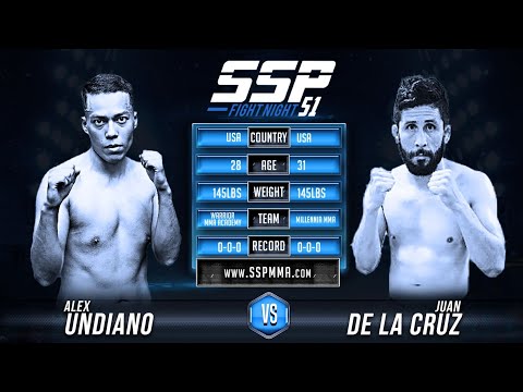Alex Undiano vs Juan De La Cruz - SSP 51