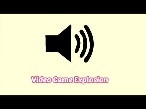 Video Game Explosion Sound Effect