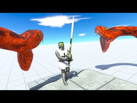 RUN AWAY from the TITANOBOA Animal Revolt Battle Simulator