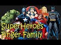 SuperHeroes Finger Family Song Family Nursery Rhymes Super Simple Songs For Kids