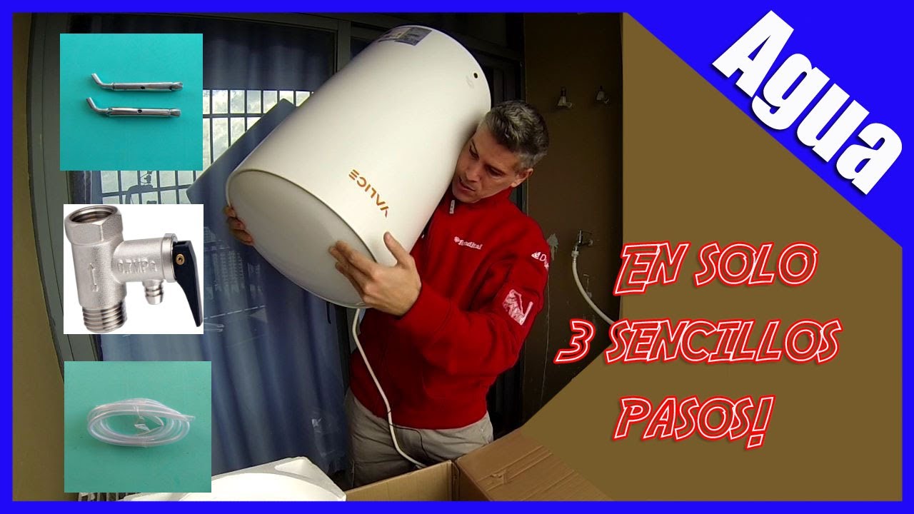 ¿Cómo instalar un TERMO ELÉCTRICO de 50 litros 💯✅