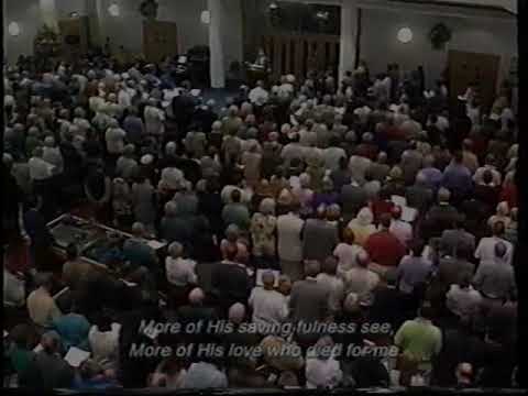 MORE ABOUT JESUS WOULD I KNOW (More, more about Jesus) Gospel Hymn:Whitewell Metropolitan Tabernacle