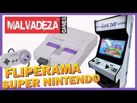 Fliperama Super Nintendo 32"