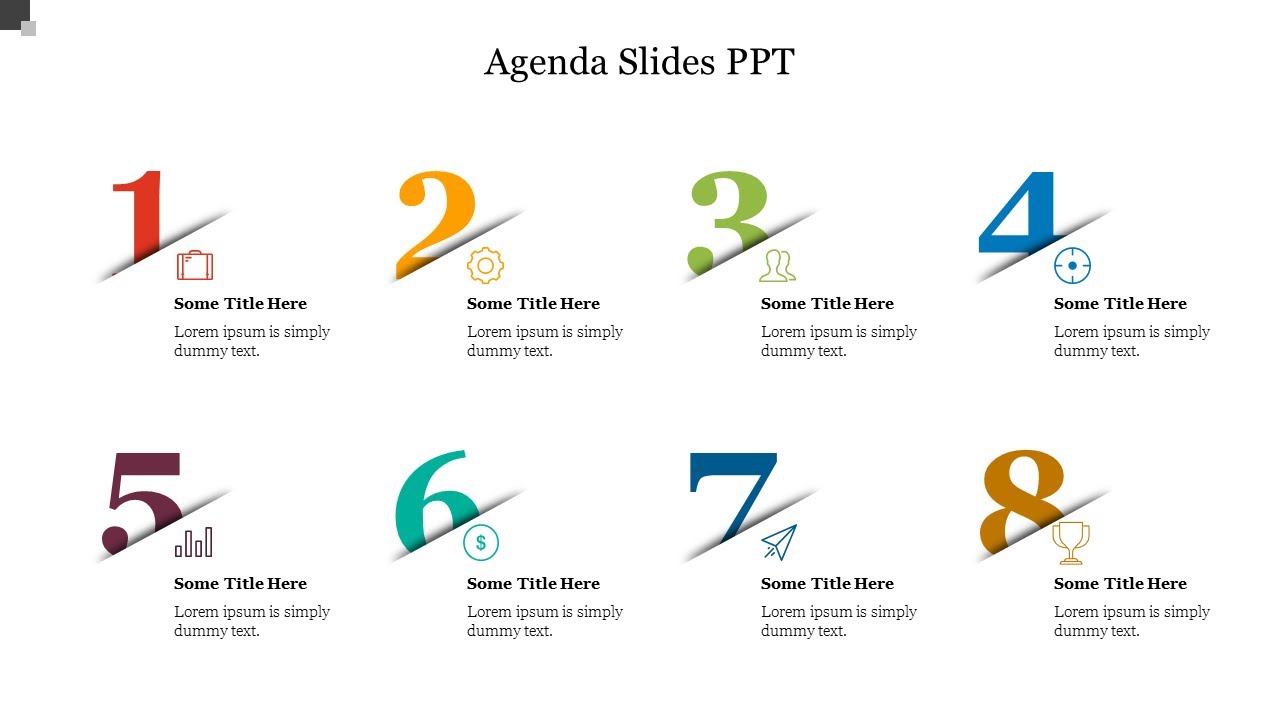 How To Do An Agenda With Numbers In PowerPoint