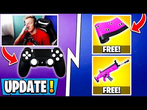 new fortnite update free item for everyone tfue 7 40 earthquake - fortnite update countdown 740