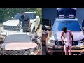 Kuami Eugene Involved In An Accident And Damages His Range Rover Gets A New Car Few Hours After