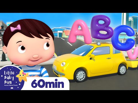 ABC Vehicles Song +More Nursery Rhymes and Kids Songs | ABC and 123 | Little Baby Bum